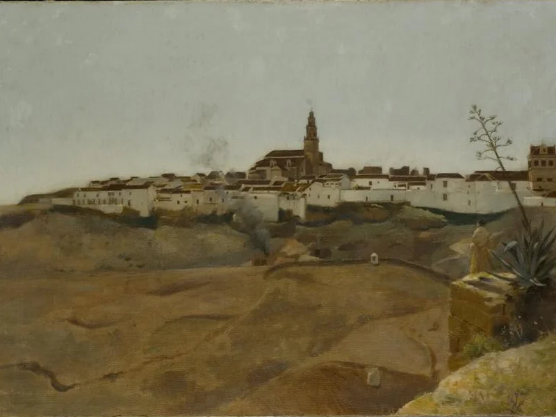 1855-George Edward Bonsor Saint Martin - Paesaggio